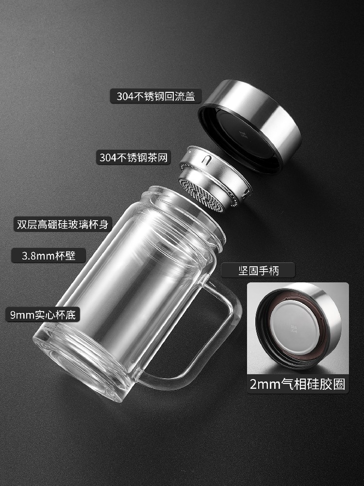 高硼硅玻璃杯無鉛安全嗎？晶立方用定制實(shí)力給你答案